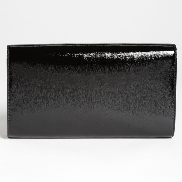 Belle De Jour Black Patent Leather clutch YSL - Picture 2 of 8